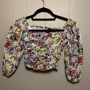 Zara Floral Top
